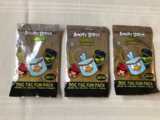 ROVIO ANGRY BIRDS SPACE 2009 Dog Tag Fun Pack NEW UNOPENED