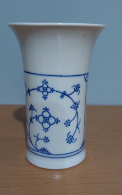 DDR Vase Jäger Eisenberg  Original Blau SAKS