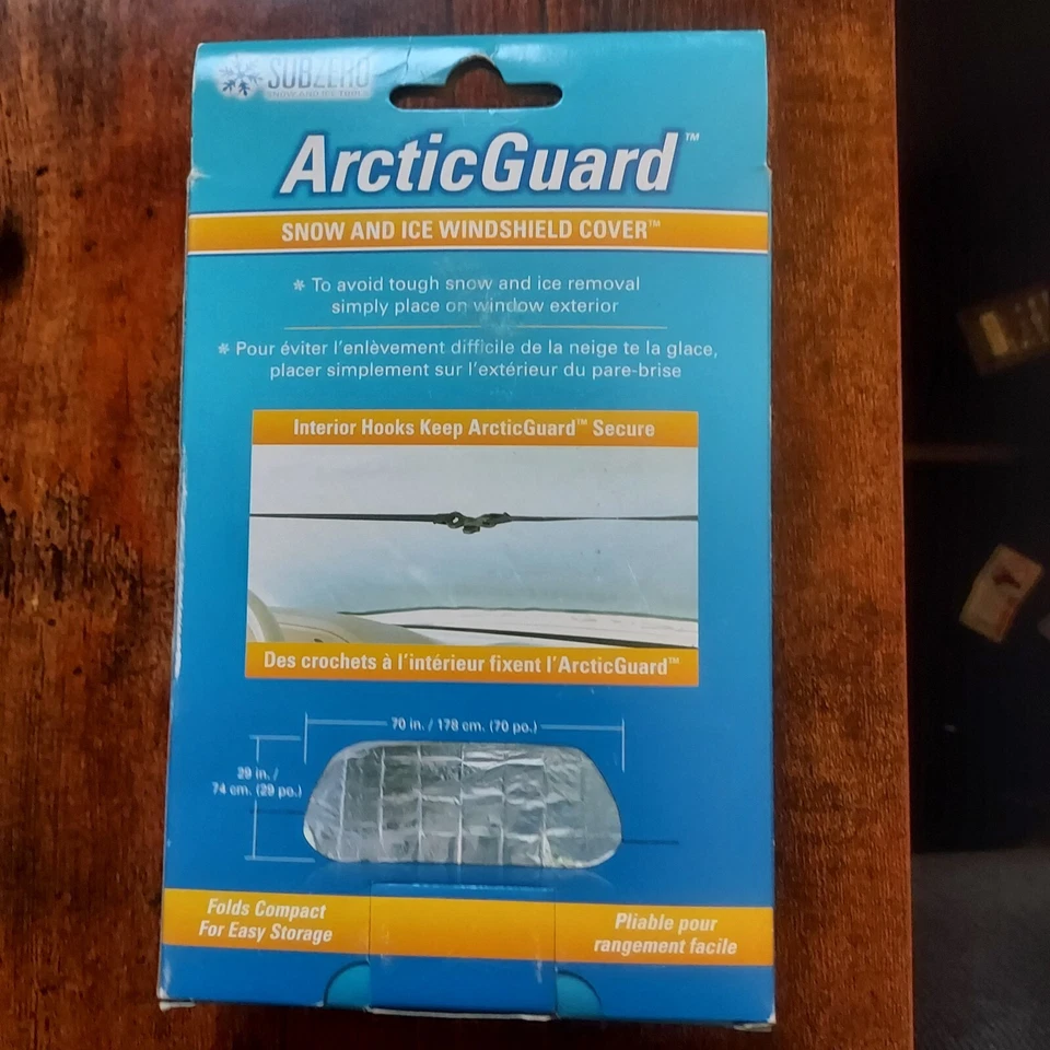 Lote 2 Cubiertas Parabrisas Hopkins SubZero Arctic Guard Nieve y Hielo - 17511 - PLATEADO Foto 2 de 2