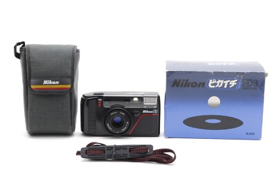 READ [Exc+5 w/ Box,Case] Nikon L35 AD3 Point & Shoot 35mm F2.8