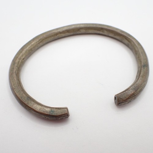 African bronze bracelet jewelry brass metal tribal manila old estate collection - Picture 4 of 7