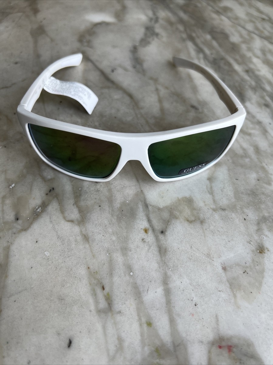Guess GF0198 White Frame Mirrored Lens SUNGLASSES | eBay display picture 3