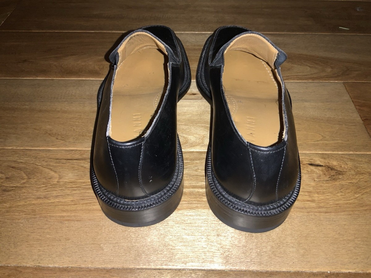 Men Magnanni Dominguez Black Apron Toe Loafers 8 D Duerro Men main image 3