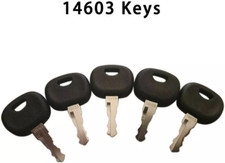 5Pcs 14603 Ignition Key Construction Machine Key for Mini Excavator Stacker
