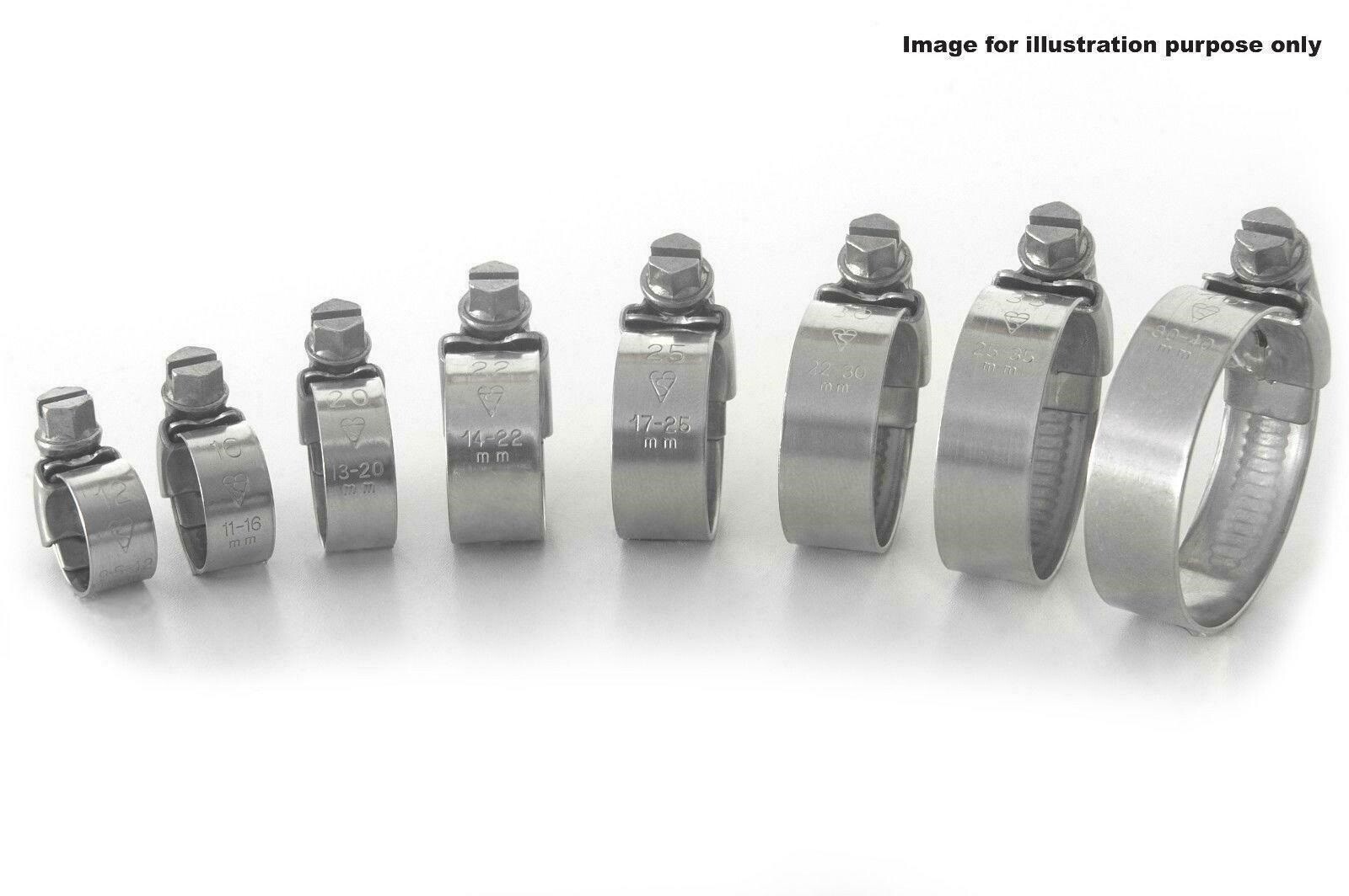 AS3 RADIATOR HOSE CLIPS for HUSABERG FE 450 501 13-14 (THERMOSTAT BYPASS)