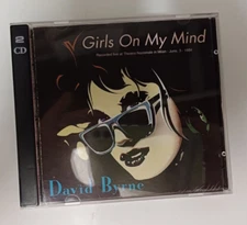 DAVID BYRNE Girls On My Mind 2x CD new wave alt rock live Milan 1994