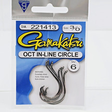 Gamakatsu Octopus In-Line Circle 3/0 Hook 6 C...