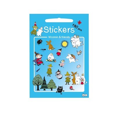 Barbo Toys 180 Freunde Sticker - Moomin and Friends   Moomin Characters