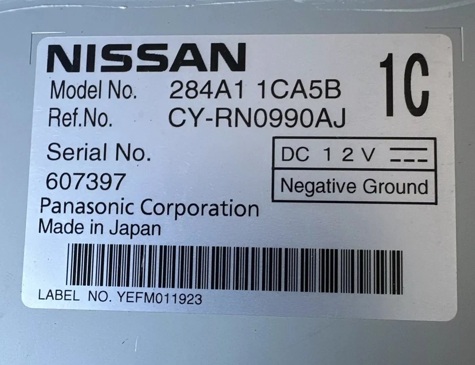Módulo informático debajo del asiento Infiniti FX35 FX50 FX37 AVM 2009-2013 FABRICANTE DE EQUIPOS ORIGINALES 284A1 1CA5B Foto 3 de 4