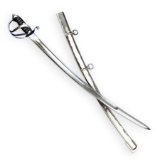Deepeeka British 1821 Light Cavalry Sword - Carbon Steel Saber, Blade
