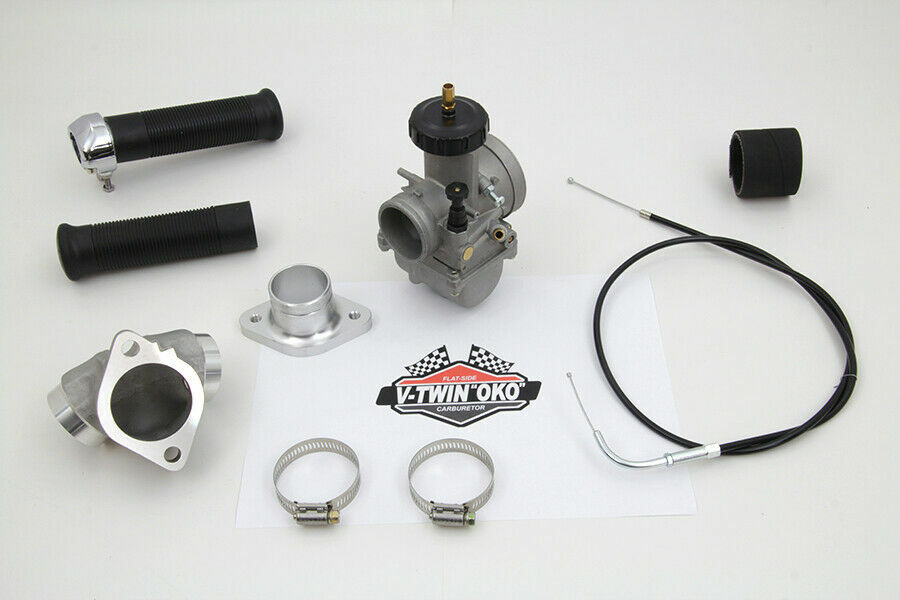 38mm OKO Flatslide Carburetor Kit for Harley Davidson by V