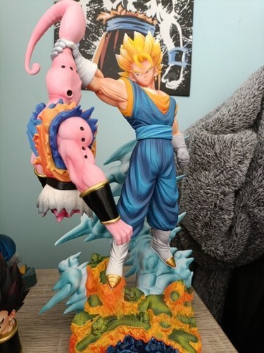 Son Goku Super Saiyajin Goku Vs Majin Buu Figur - 31 cm | Collector's Edition 202 - Bild 17 von 24