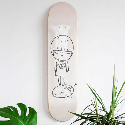 Yoshitomo Nara Skateboard Maple Board Home Wall Decor Welcome