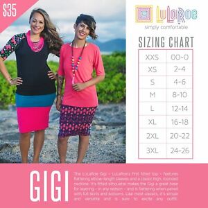 Size Chart Lularoe Randy