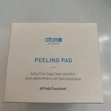 Atomy Peeling Pad Daily First Step Clear & Mild Skin Exfoliation 40 pads Exp4/26