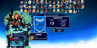 brawlhalla RANK BOOST TO PLAT 5 (min delivery)