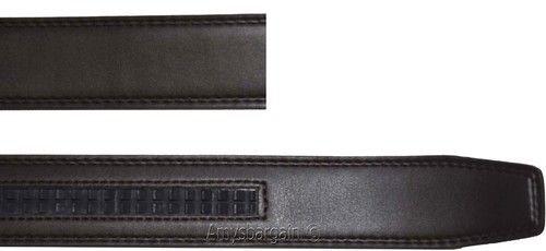Correa de cinturón de cuero marrón para hombre talla L 38" correa de cuero solo correa nueva - Imagen 7 de 11