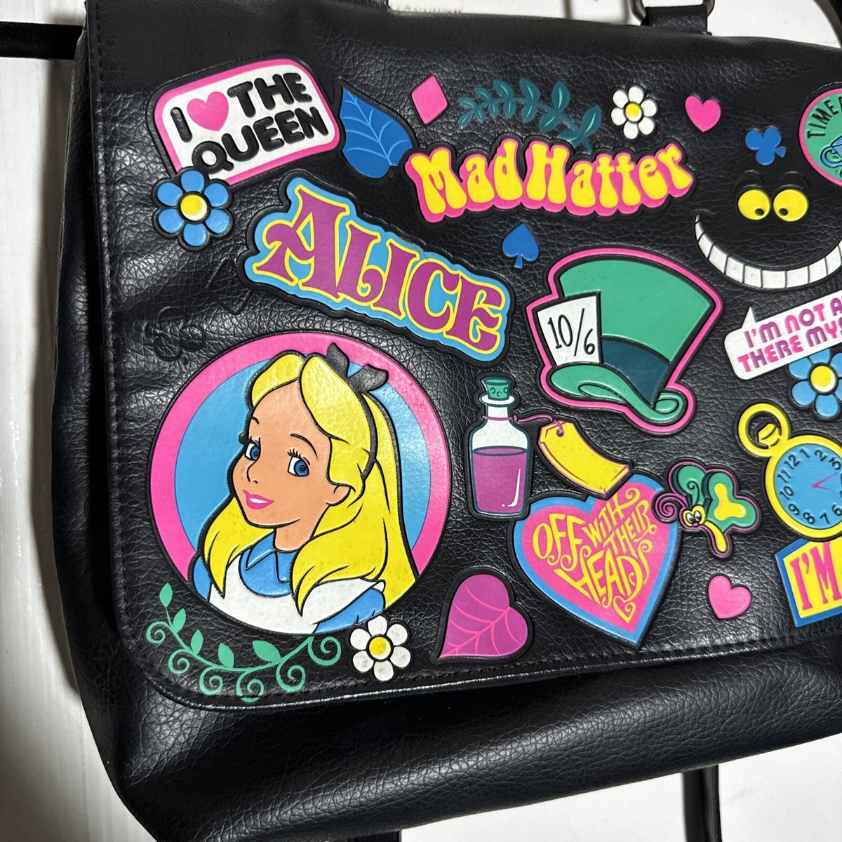 Alice In Wonderland Crossbody Bag - Movie Inspired Purse For Fans & Collectors