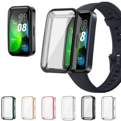 Schutzhülle für Huawei Band 8 Full Cover Case Screen Protector TPU Displayschutz