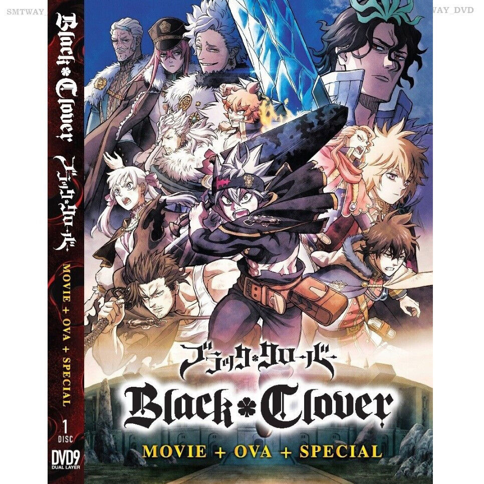 ENGLISH DUBBED BLACK Clover: Sword of the Wizard King DVD All Region Free  Ship $33.83 - PicClick AU