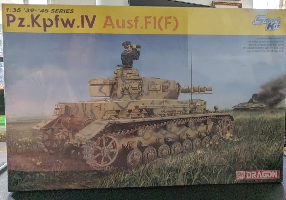 DRAGON 1/35 6315-03B Pz.Kpfw.IV Ausf.F1(F) NIB SEALED. '39 DRAGON 1/35 6315-03B Pz.Kpfw.IV Ausf.F1(F) NIB SEALED. '39