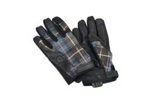Genuine  Porsche Classic Green Tartan Assembly Gloves Size 10