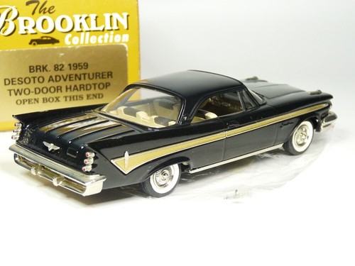 Brooklin BRK82 1/43 1959 DeSoto Adventurer Handmade White Metal Model Car - Picture 2 of 2