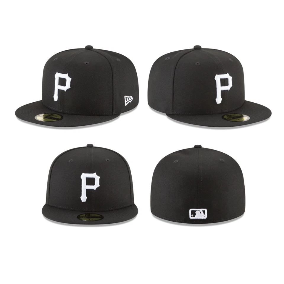 Pittsburgh Pirates PIT MLB Authentic New Era 59FIFTY Fitted Cap - 5950 Hat - Image 3 of 4
