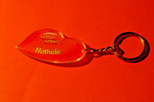 Schl&uuml;sselanh&auml;nger mit dem Namen: Nathalie, 6 cm Name und 4 cm die Kette.