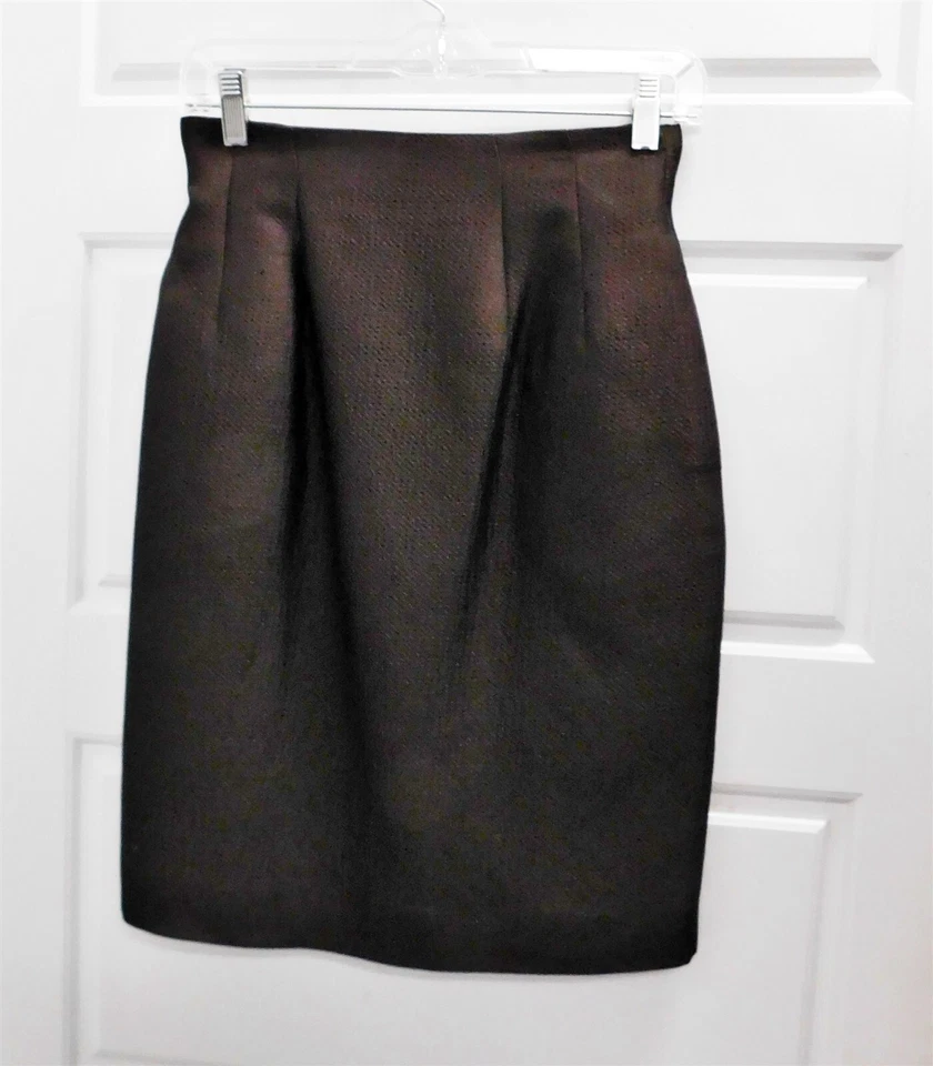 Traje Falda Christian Dior Vintage EE. UU. Rayas Talla 2 Foto 4 de 4