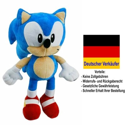 Sonic 2 Sonic Plüschtier 30cm Kuscheltiere