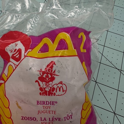 McDonalds Happy Meal Toy #2 Halloween Birdie Black Cat 1998 Sealed - Picture 2 of 5
