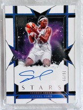 2025 WNBA Panini IMPECCABLE STARS CHERYL FORD 76/99 SSP SS-CF SIGNATURE 🏀