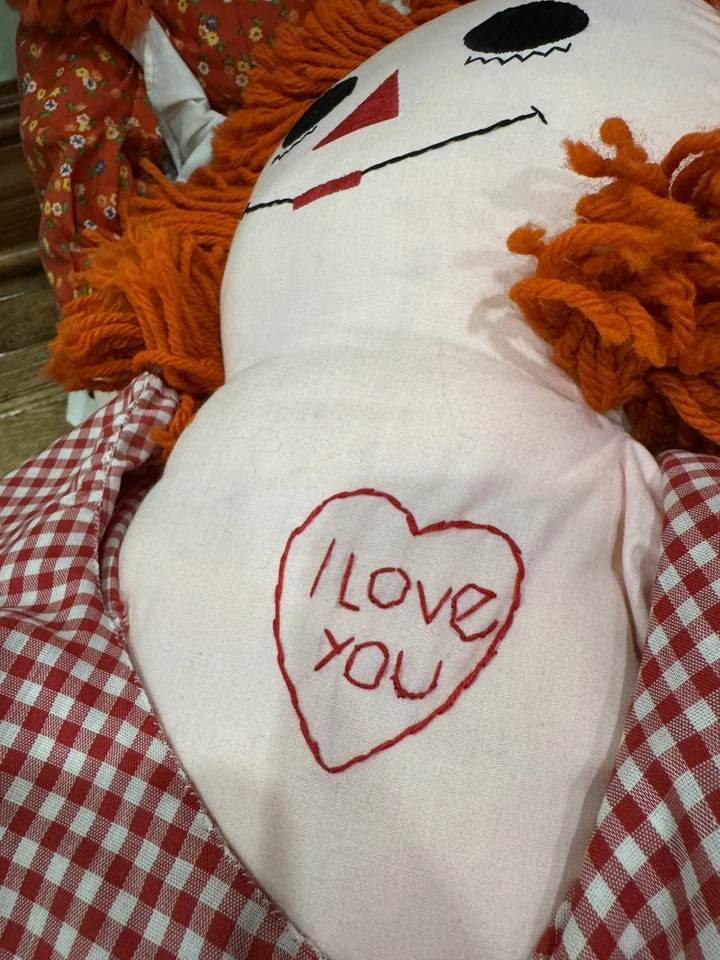 Винтажный Raggedy Ann и Andy куклы 36» большой набор кукол новом состоянии пара - Изображение 4 из 4