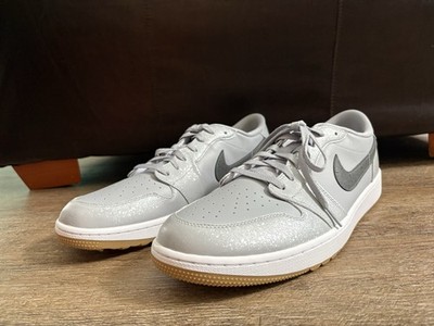 Nike Air Jordan 1 Low Golf Wolf Grey Gum Men's Sz 5M/6.5W DD9315