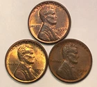 1950 PDS Lincoln Wheat Cents BU, AU - RB, BN, Toned Upgrade Album Collection Lot
