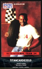 Walter Payton 1991 Pro Set Portrait Chicago Bears #1