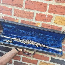 VINTAGE CHAMPION METAL CLARINET AS IS 