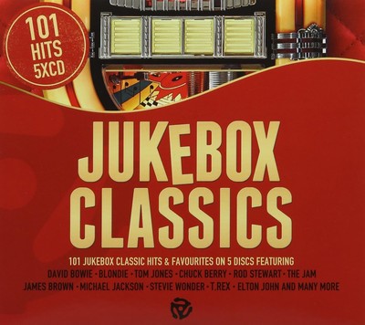 101 Jukebox Classics 5-CD NEW SEALED T. Rex/Jam/Buddy Holly/Millie/Troggs/Free+