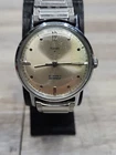 Vintage Timex 21 jewel Manual Wind Watch from 1960's. Starts& Stops. Not Running