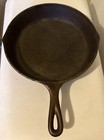 Vintage 3 Notch Lodge Cast Iron Skillet Heat Ring #7 SK 8-B Made USA D Pre-owned — photo 1