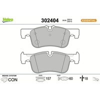Valeo 302404 Bremsbelagsatz FüR BMW 1 2 F20 F21 F22 F87 F23