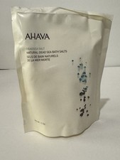 AHAVA Natural Dead Sea Bath Salts 11oz Full Size Sealed NEW