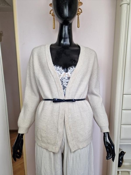 Women Blumarine Sweater Ivory Viscose 40