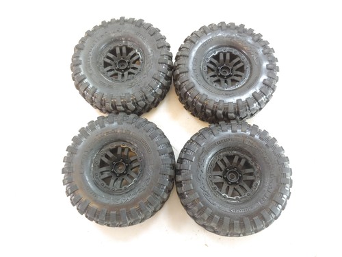 Traxxas TRX-4 Sport Canyon Trail 2.2 Tires & Wheels Assembled Set - Pre-Glued RC Crawler Tires (2)