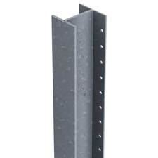 DuraPost Steel Fence Post 2400mm Galvanised Metal Support Garden Panel DIY Home