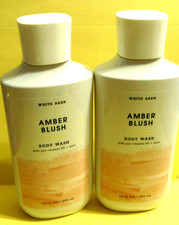 Bath  Body Works "AMBER BLUSH" body wash X2