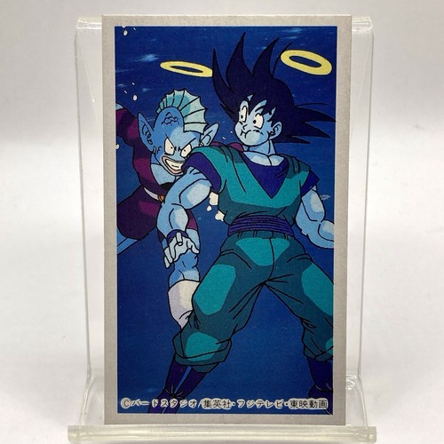 Goku Son Vintage Kado Menko Dragon Ball Amada Very Rare Japan Anime F/S
