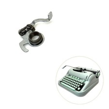 Line Space Selector Lever for Hermes 3000 Typewriter Vtg Media Curvy Platen Part thumbnail