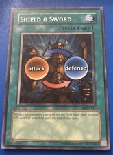sword and shield yugioh card Amazon.com: Yu-Gi-Oh! - Shield & Sword - SBLS-EN014 - Common - 1st Edition - Speed Duel Decks